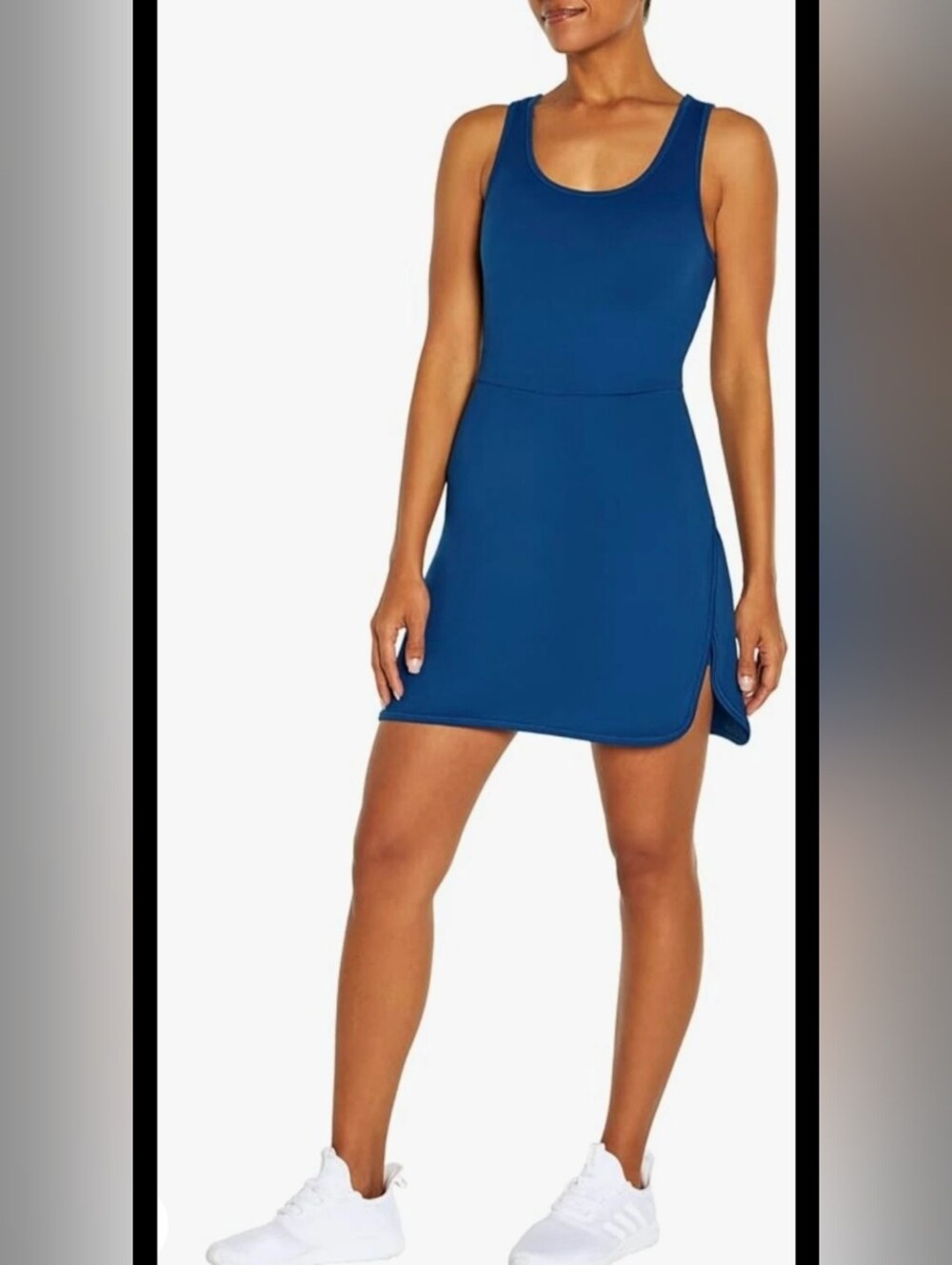 Balance Collection Peri Active Tennis Dress Navy Peony Women's Size Small